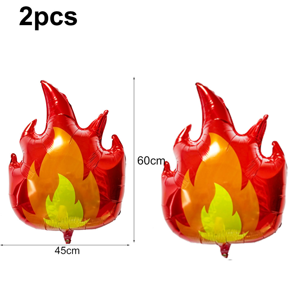 Firefighter Theme Balloon Flame Balloons Inflatable Axe Fire Hydrant Fire Extinguisher Balloon Fireman Birthday Party Decoration