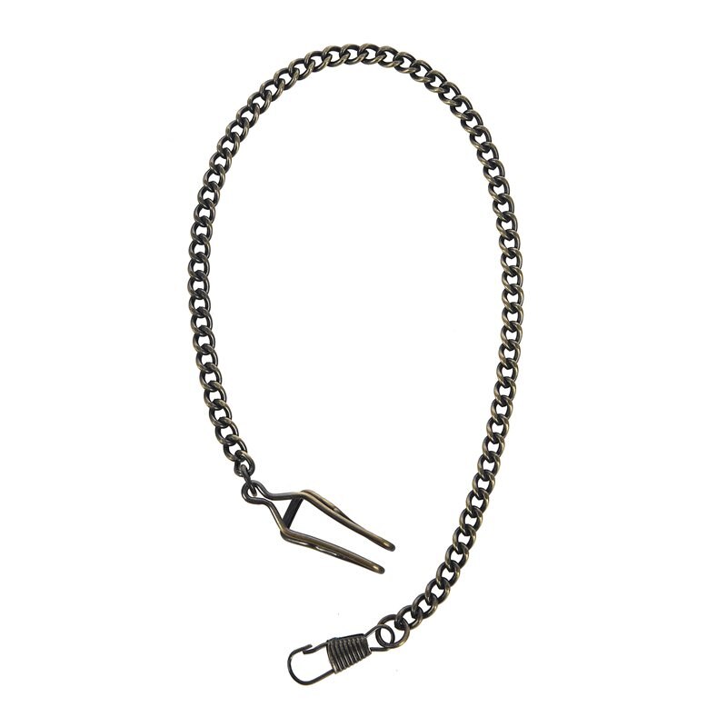 Retro antik vintage lommeur kæde guld: Bronze