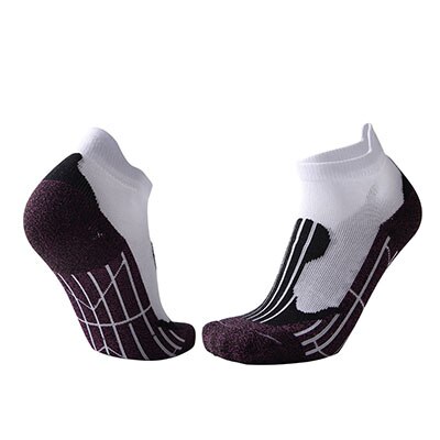 Verdikte Handdoek Basketbal Sokken Anti-Slip Slijtvaste Sokken Frosted Trendy Sport Sokken Geur Voetschimmel HEQ642: The dark purple