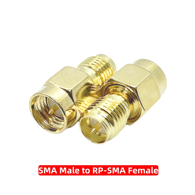 Sma Mannelijke Vrouwelijke Adapter Kit Straight Sma Mannelijke Vrouw RP-SMA Vrouwelijke Coax Connector Voor Radio Wifi Antenne Verlengkabel: Donkergrijs