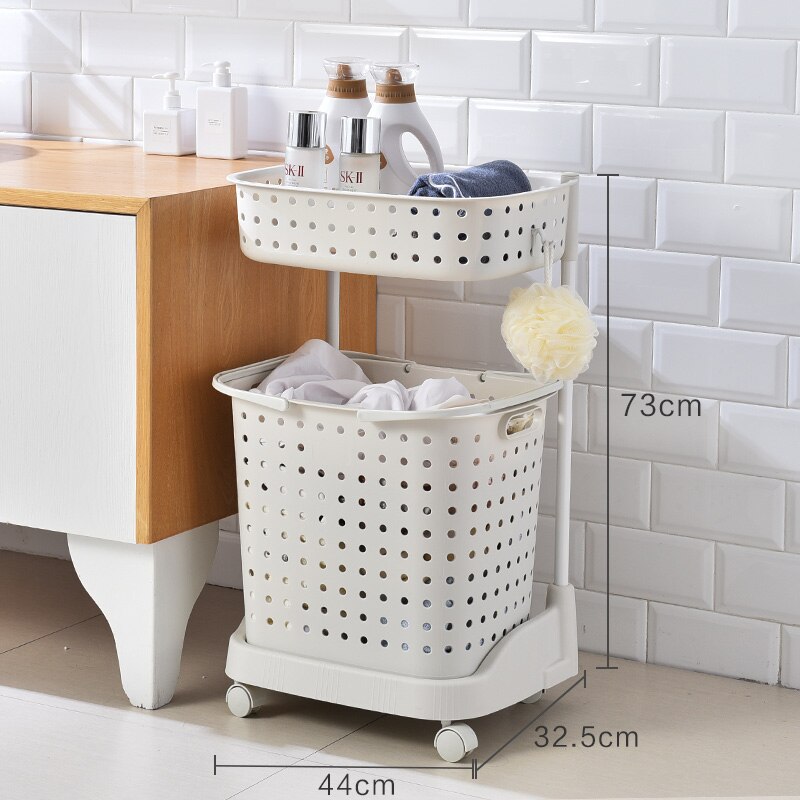 Dirty laundry basket laundry bucket dirty clothes storage basket household clothes storage basket rack bathroom frame clothes ba