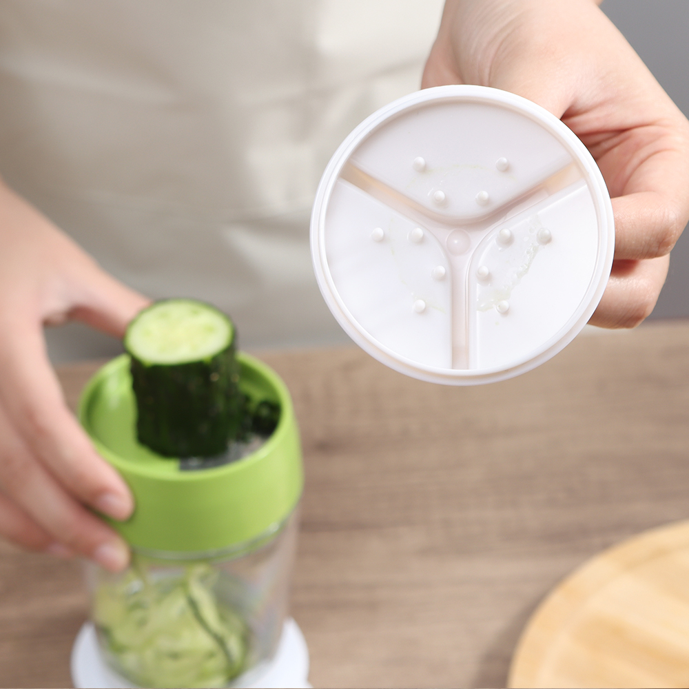 Spiral Carrot Spiralizer Grater Vegetable Accessories Veget Tools Manual Kitchen Handheld Cutter Slicer Gadget Shredder Peeler