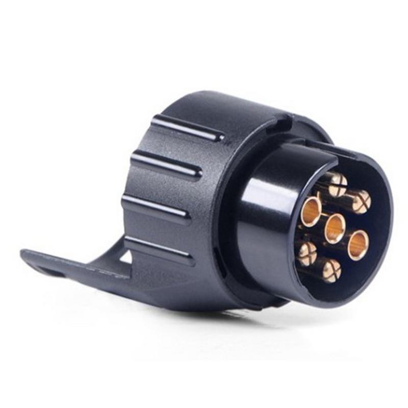 7 Stift zu 13 Stift Mini Auto Lkw Anhänger Stecker Lkw Elektrische Adapter Stecker Anhänger Ende