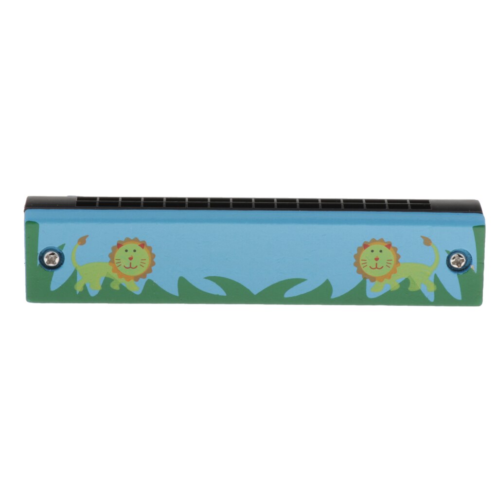 Wooden Harmonicas Double-row Mouth Organ Early Edu... – Vicedeal