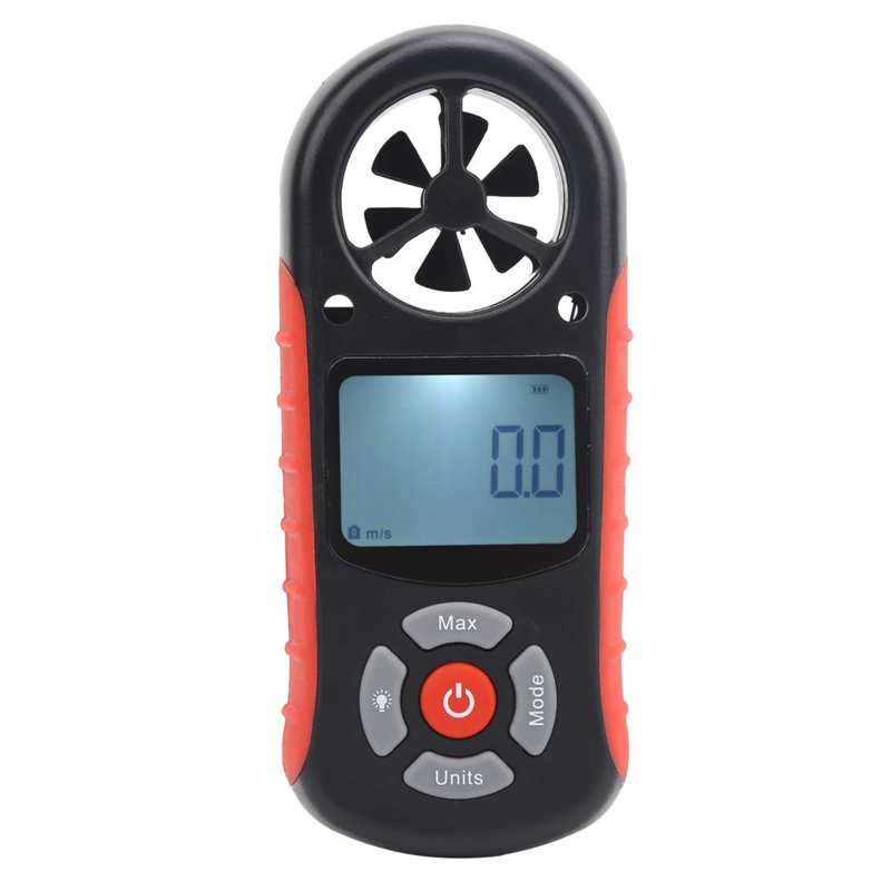 Digital Anemometer TL-303 8 in 1 LCD Digital Anemometer Wind Speed Temperature Humidity Altitude Tester Wind Speed Measurement