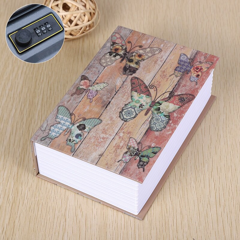Boîte à verrou de sécurité cachée, taille L 10, combinaison de couleurs, verrouillage à clé, en acier, livre de Simulation, nouvelle , 265x200x65mm: Model 8