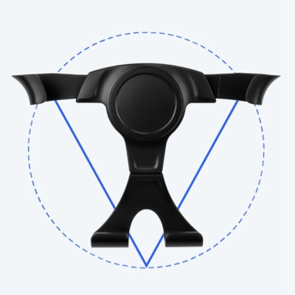 Zwaartekracht autohouder telefoonhouder draaistandaard auto telefoonhouder voor iphone 7 11 pro x samsung xiaomi