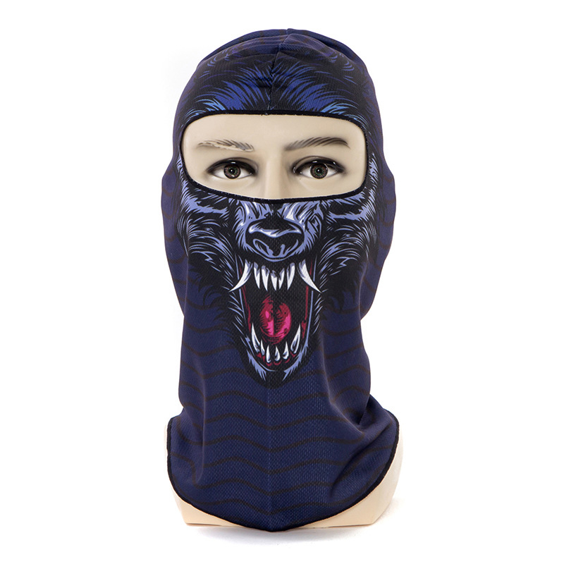 Cycling Face Mask Ski Neck Protect Breathable Windproof Outdoor Full Face Balaclava Mask: 25