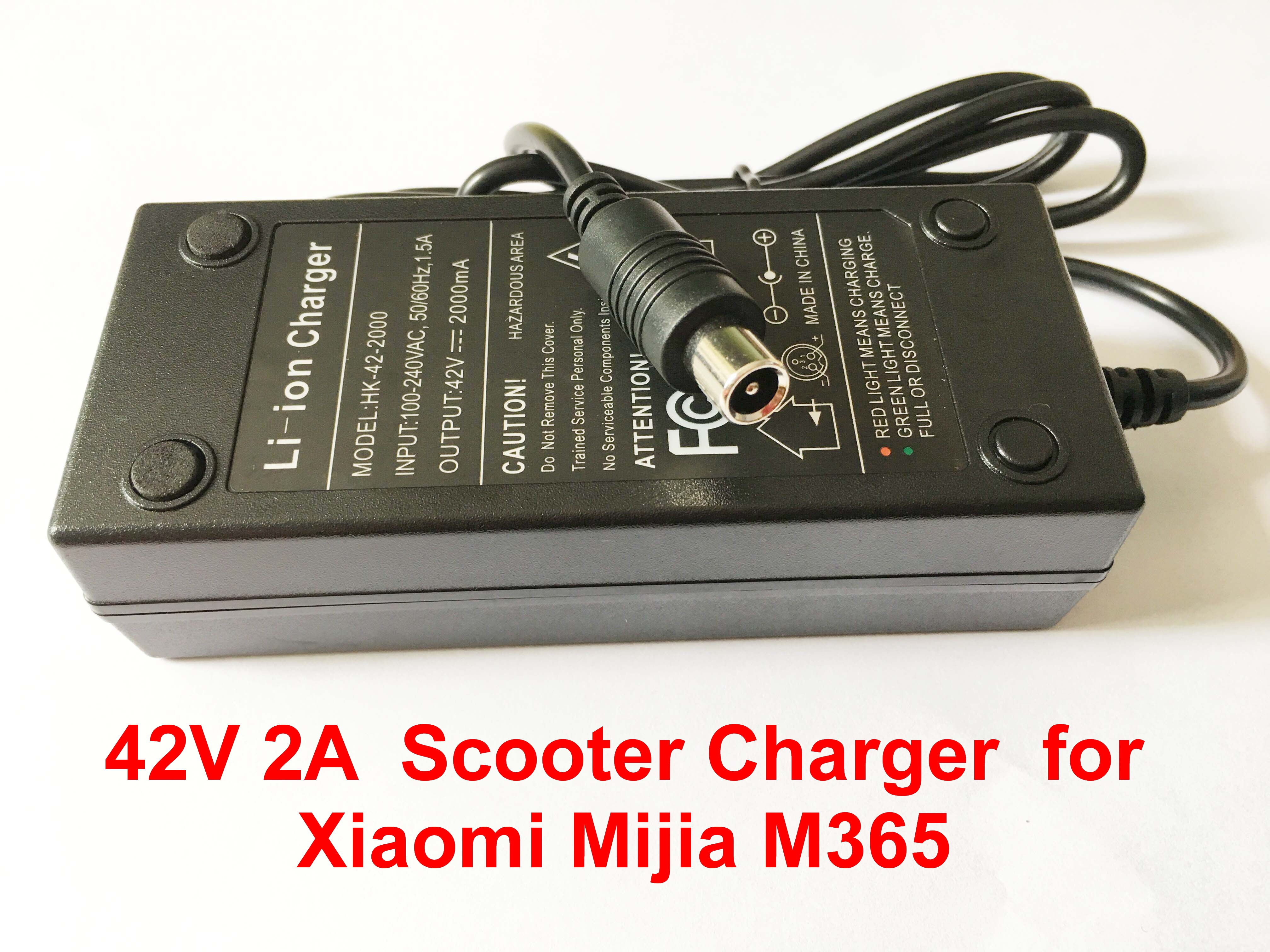 1 PCS Elektrische Scooter Lader 42 V 2A Adapter voor Xiaomi Mijia M365 Ninebot Es1 Es2 Elektrische Scooter Accessoires Batterij lader