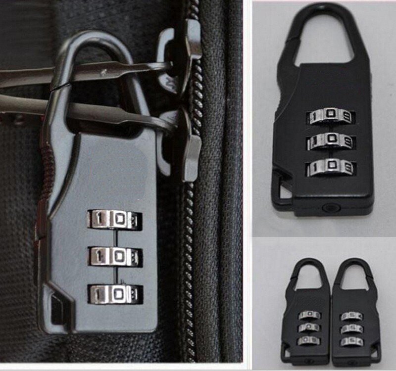 3 Digit Dial Combinatie Code Number Lock Hangslot Voor Bagage Koffer Lade Koffer Veiligheid Accessoires Levert Producten