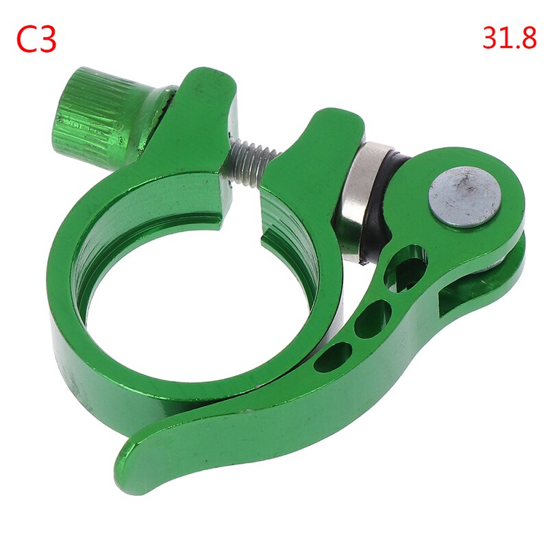 NEUE 25,4-34,9mm Aluminium Bike Fahrrad Sattelstütze Clamp Quick Release Sitz Post
