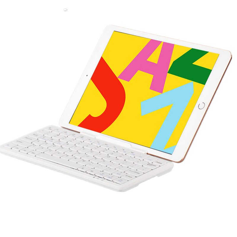 Wireless Bracket Keyboard for Apple iPad 10.2 Keyboard A2197 A2199 iPad 7 Typing Office Base Keyboard Chargable