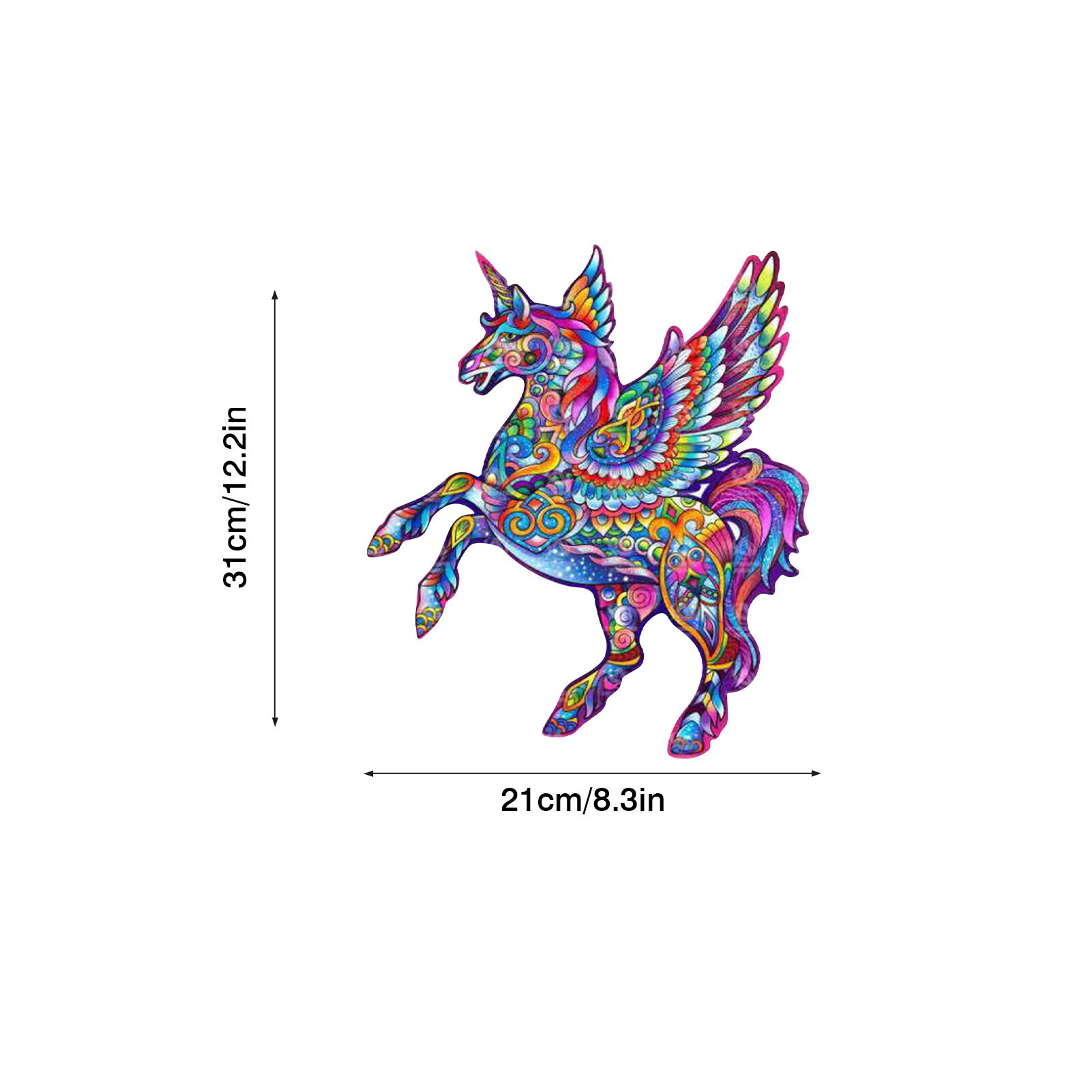Unregelmäßig Geformte Schmetterlinge Dichtungen Pferde Seahorses Holz Puzzles Für Erwachsene Und Kinder Einzigartige Form Jigsaw Stück: J