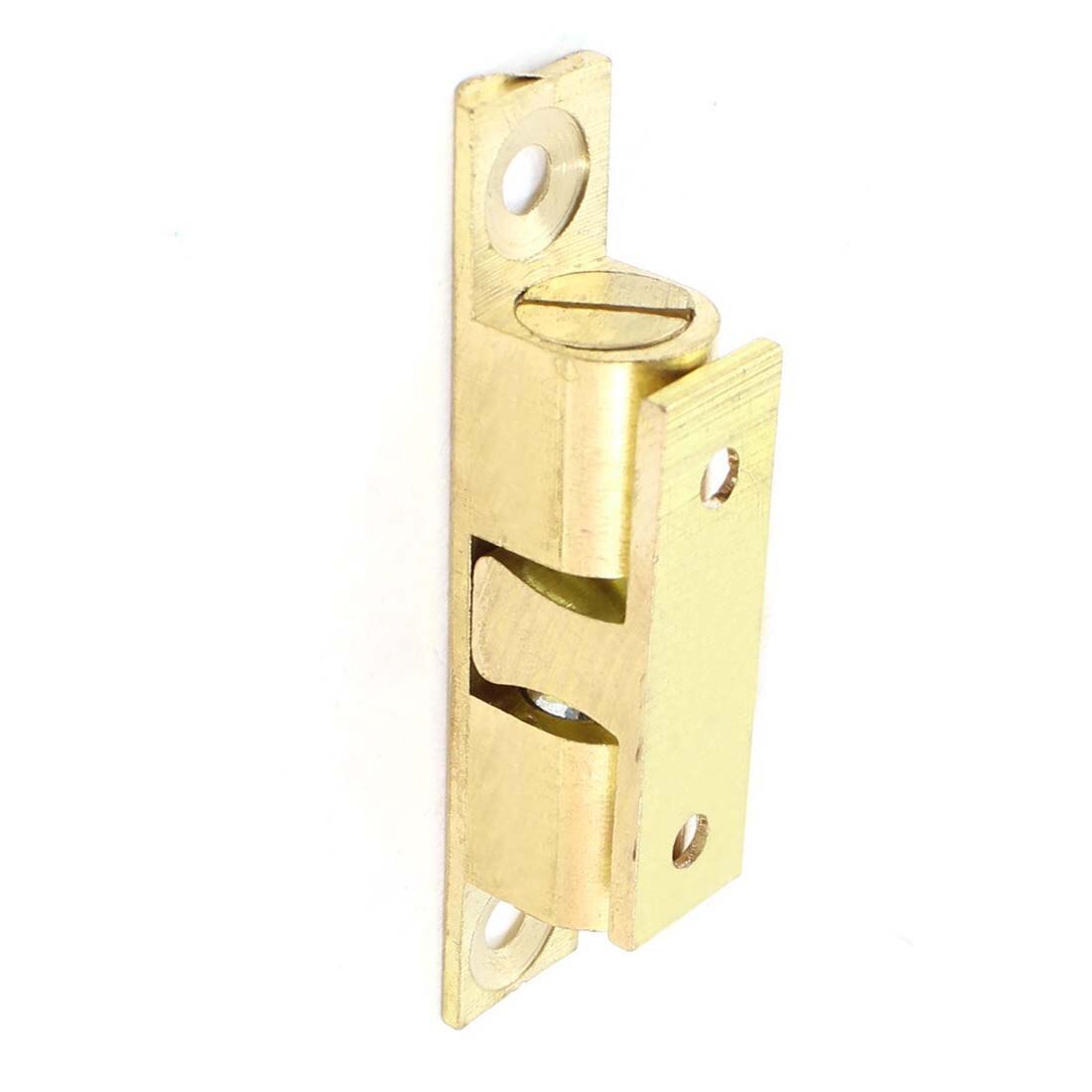Cupboard Drawer Brass Double Ball Catch 70mm Door Latch