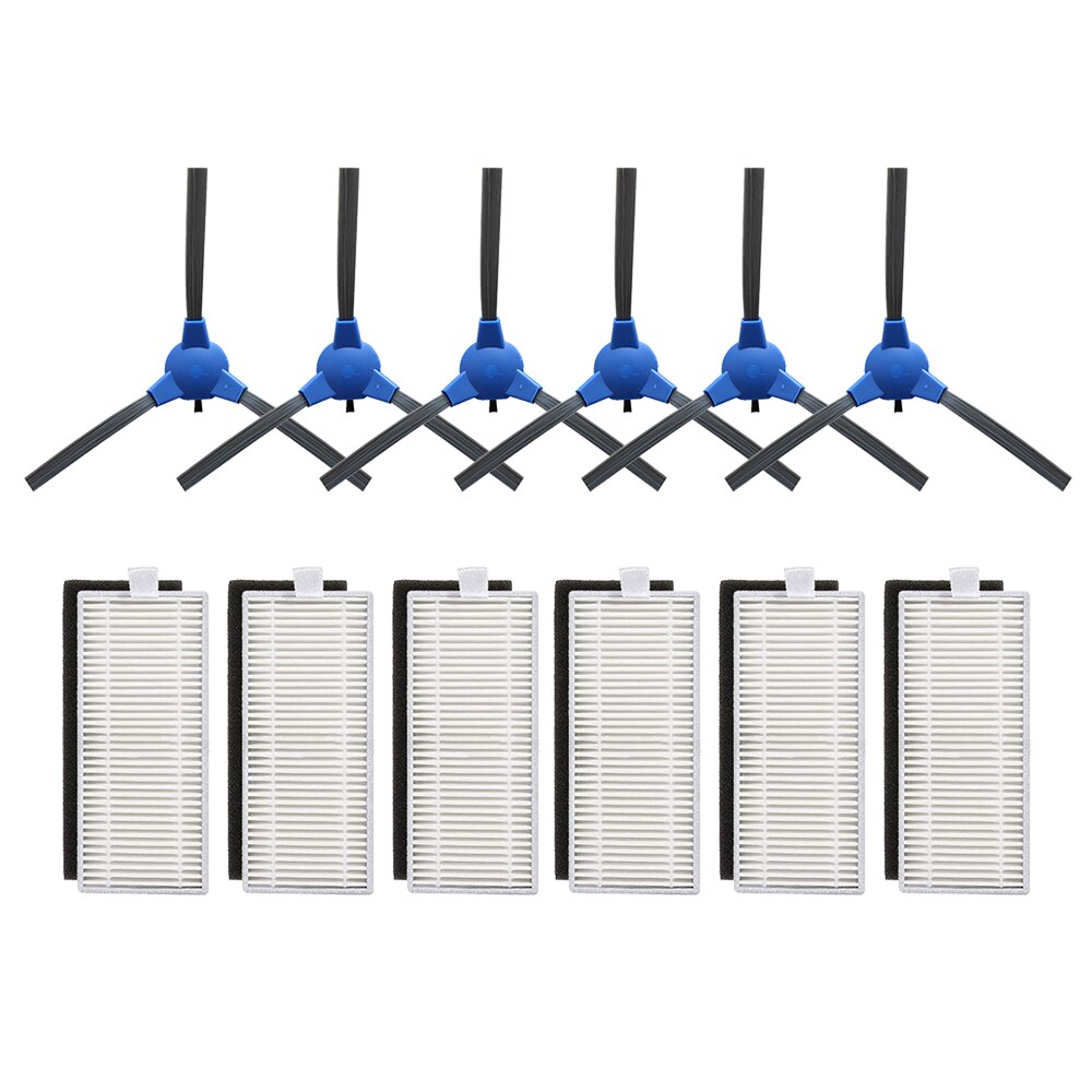Cecotec-robot aspirador Conga Excellence, Cepillo Lateral, filtro HEPA, 1090 piezas, accesorios, kit de repuesto: 18PCS