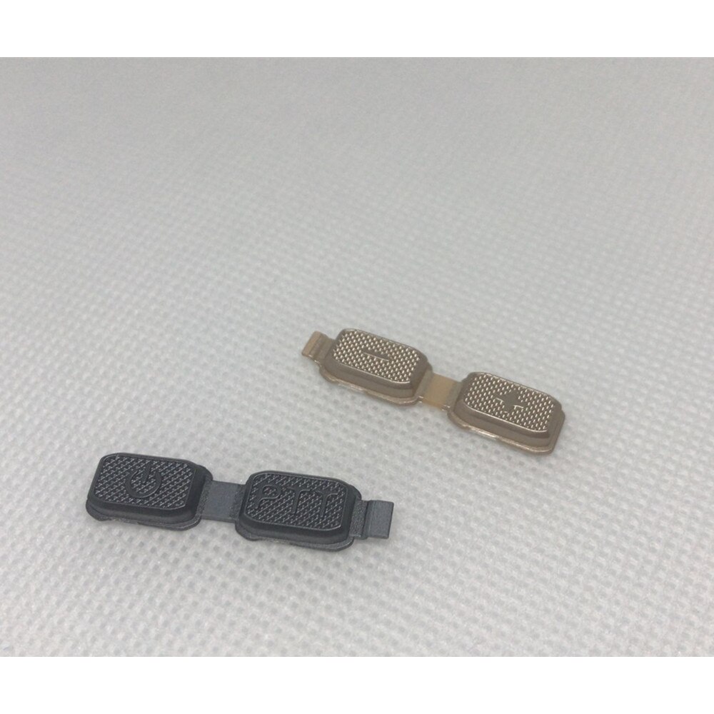 Para Ulefone Armor 2 5,0 pulgadas teléfono inteligente botón en el lateral volumen potencia PPT plástico PU Botón de goma