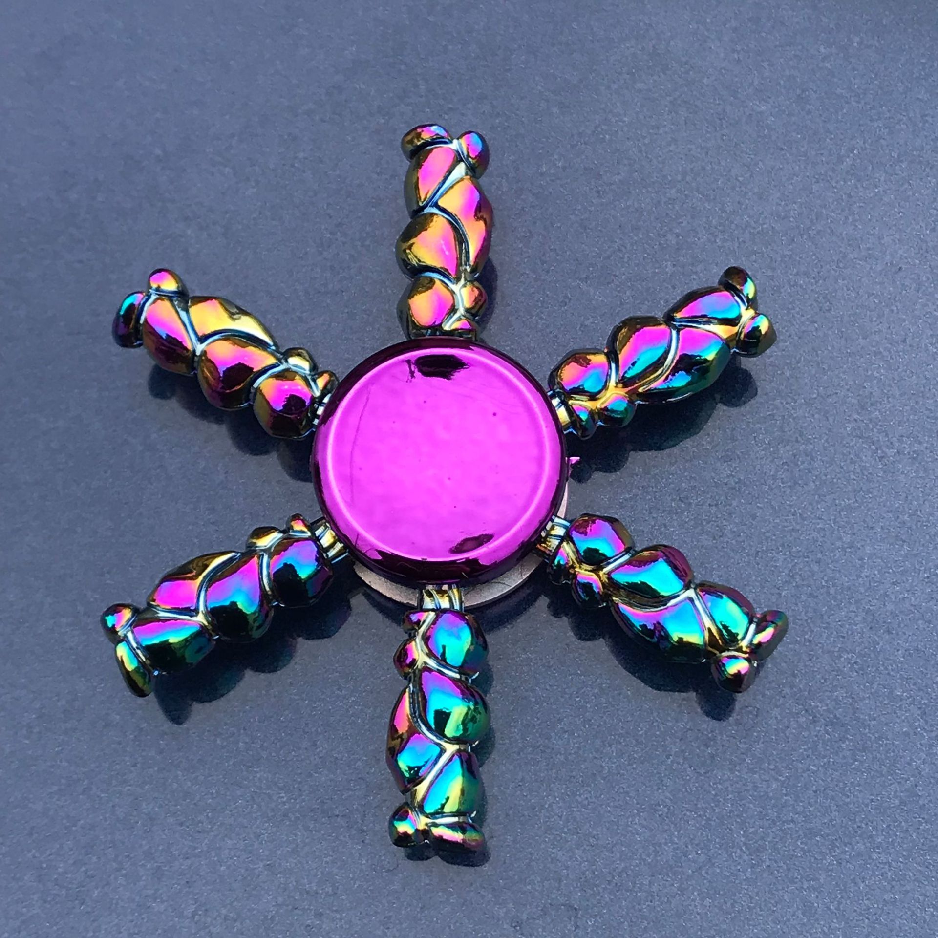Ręcznie Spinner biuro człowiek okrągły Gyro uśmierzenie lęku stres EDC Focus spinner ręczny zabawki dla dzieci Spinners