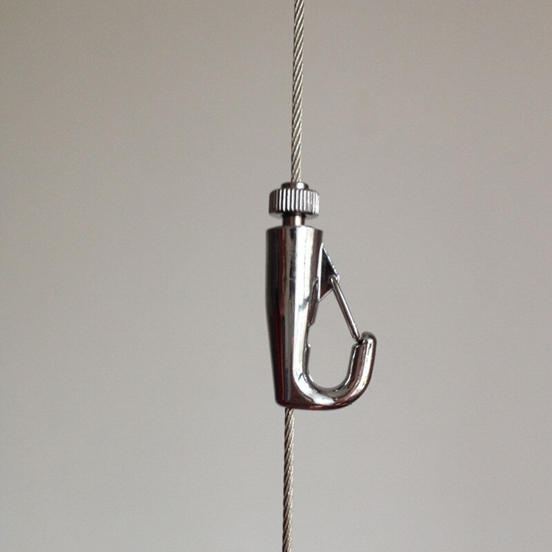 6pcs Picture Hanging Hooks Art Display System Self-gripping Hook Photo Frame Hanger Tools Gallery Rails