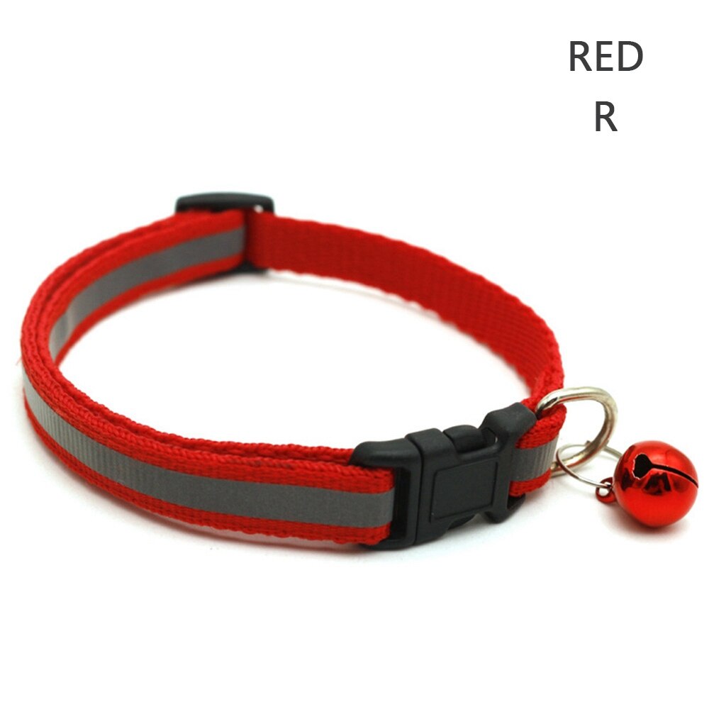 Collier réfléchissant en Nylon clignotant pour chat et chien: 9