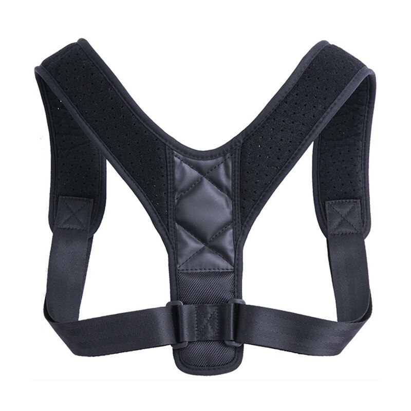 Adjustable Back Posture Brace Support Belt Corrector Clavicle Spine Back Shoulder Lumbar Posture Correction: M