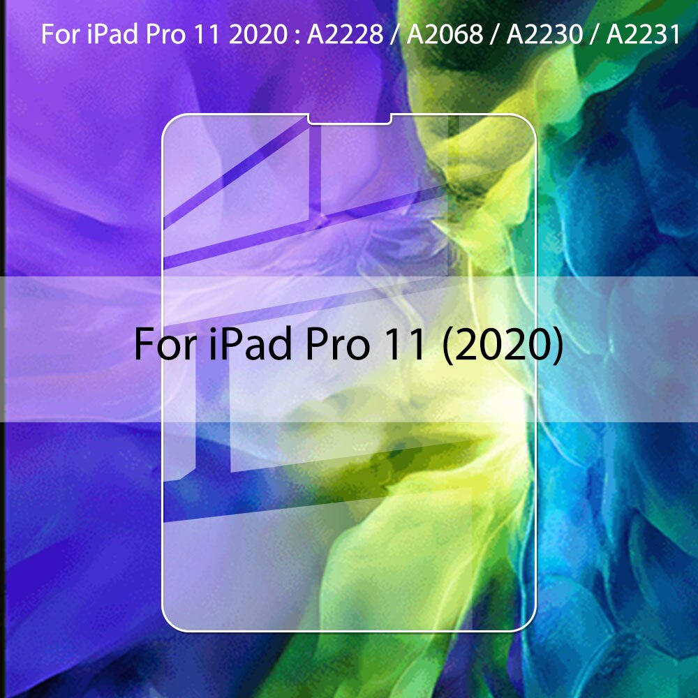 Osłona ekranu dla Ipad Air 5 4 2022 Pro 11 2020 9.7 Cal szkło hartowane dla Ipad 10.2 Mini 6 3 2 6th 5th Gen hartowane: For ipad Pro 11 2020