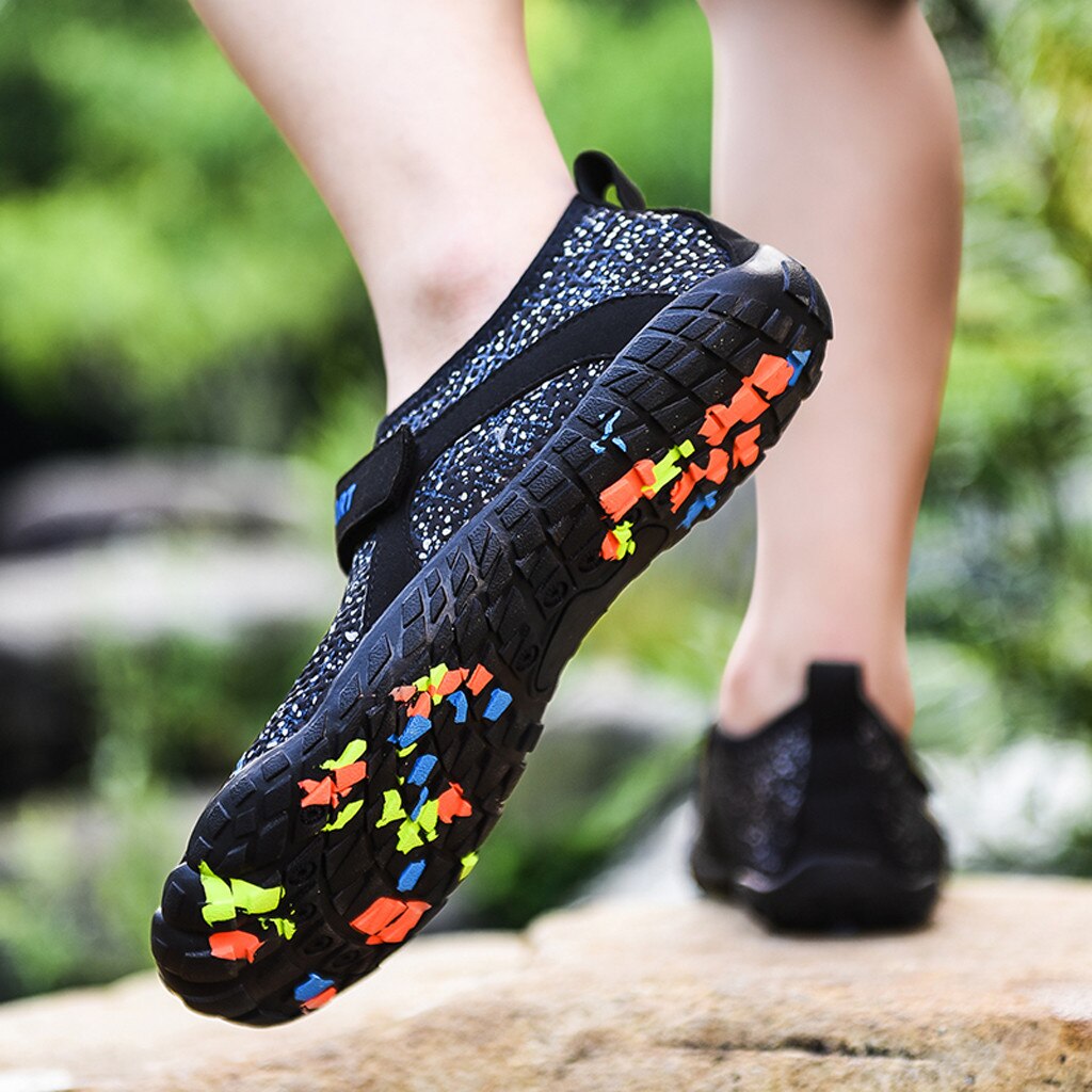 SAGACE nowe letnie buty do wody męskie sandały plażowe Upstream buty do wody człowiek szybkie suche rzeki morze kapcie nurkowanie buty do pływania A312