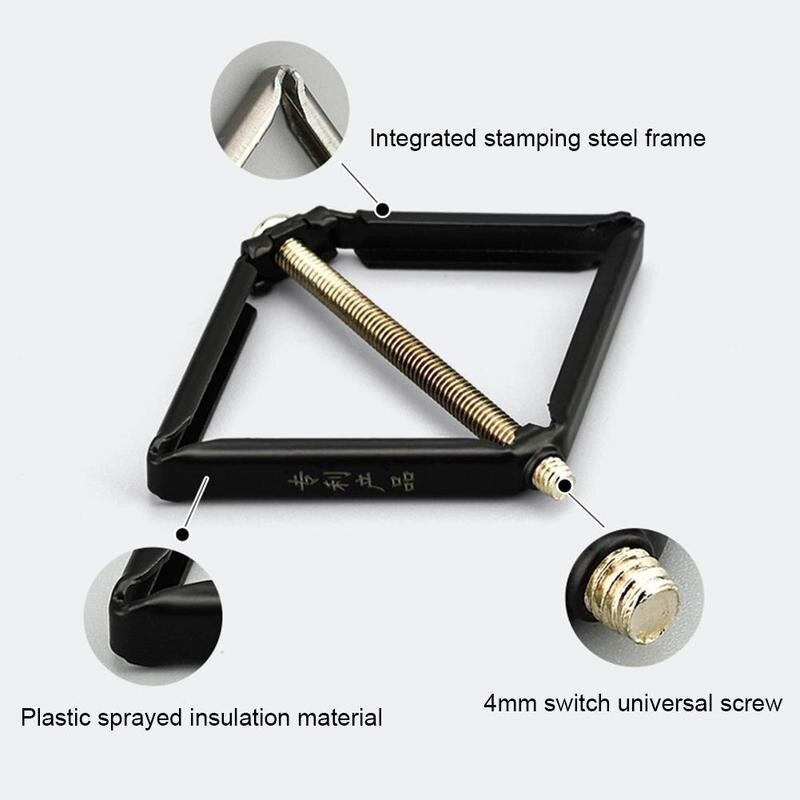 6/10 unids/caja de montaje en pared interruptor caja de herramienta de reparación de apoyo secreto mecánico electricista casa accesorios de interruptor Cassette Rod Stas K9Z1