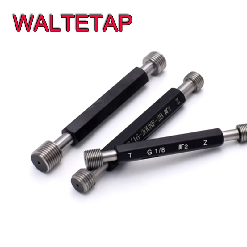 WALTETAP Steel Mer-cury Gage ST UNC UNF Machine Thread Plug Gauge S T 2-56 4-40 6-32 1/4-20 3/8-16