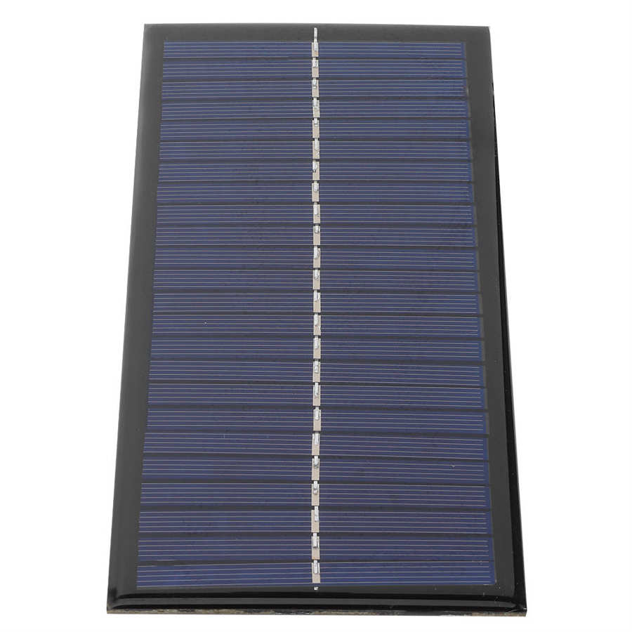 2.5w 12v gör-det-själv polykristallint silikon solpanelskort laddarmodul för telefonladdning solpanelsystem