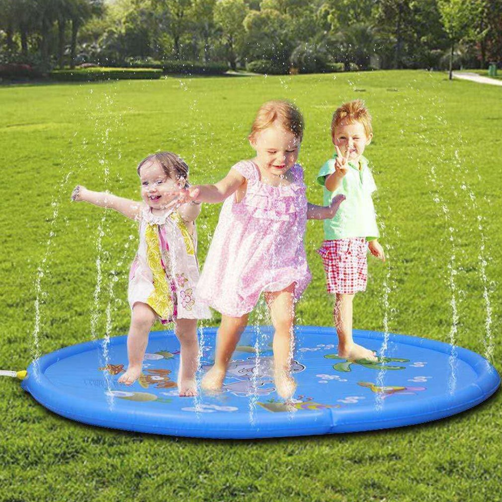 Summer Children'S Play Mat Outdoor Sprinkler Pool Grass Sprinkler Mat Outdoor Sprinkler Thickened Mat