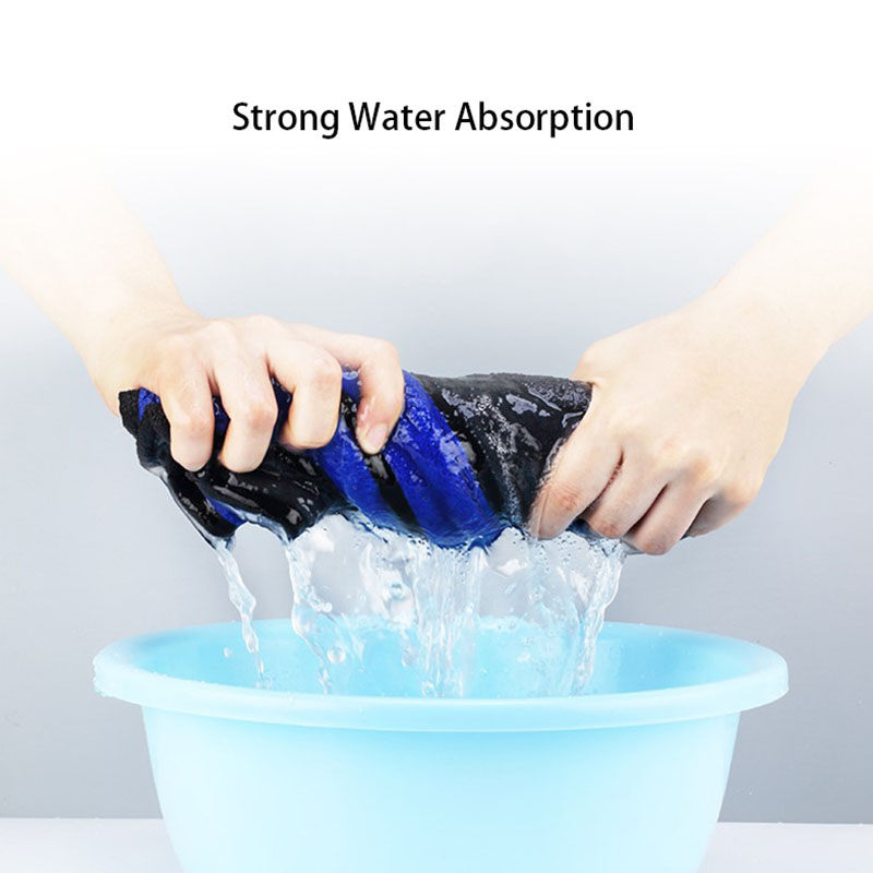 Paño de limpieza para acuario, toalla de herramienta de limpieza de súper fibra, absorbente fuerte, toalla de vidrio para acuario, 1 Uds.