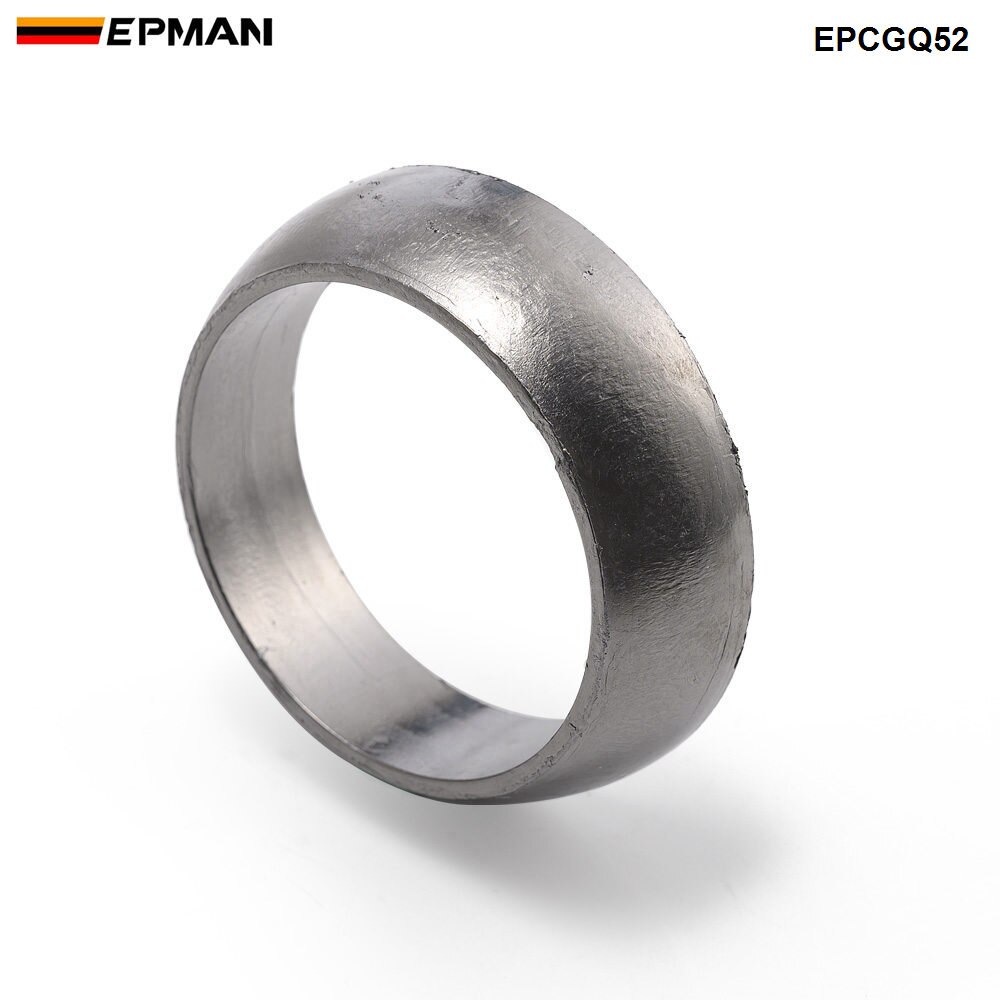 EPMAN Exhaust Muffler Donut Gasket Graphite Ring Exhaust Gasket Joint Sealer For Downpipe to Catback Donut Flange EPCGQ52