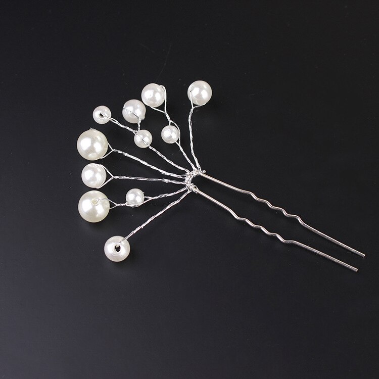 Braut Hochzeit Stirnband Perle Strand Party Krone modisch Kopfschmuck Blume Haarband Haar Schmuck Blinkt Ornamente Zubehör: 15