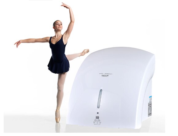 Automatic Hand dryer induction dryer commercial toilet hand dryer mobile smart and cold dual functions ABS material