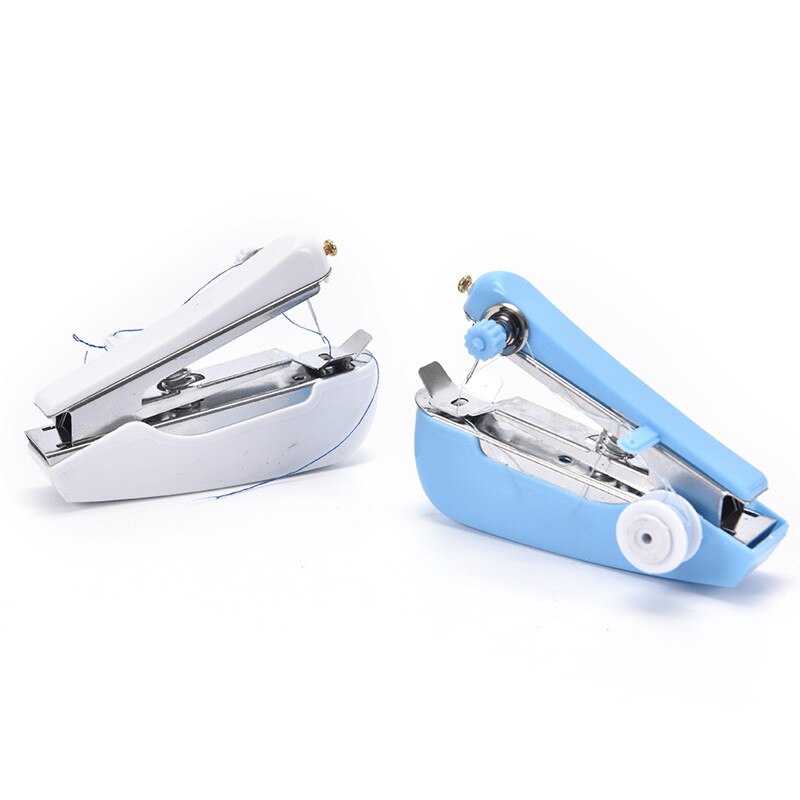 Mini Machine à coudre manuelle à main, poche de voyage en tissu pour la réparation de vêtements, pratique, pour l'extérieur