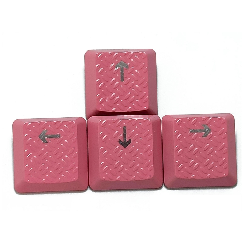 Teclado retroiluminado ABS con textura antideslizante para Gaming, tapa para teclado, perfil OEM, lo mejor para jugadores: Gris