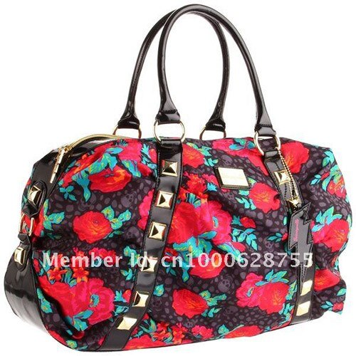 Borsa da donna con teschio di zucchero nuovo arrivo 2021 borse moda rivetto borse da donna borsa da donna Bolsas Femininas: rose garden