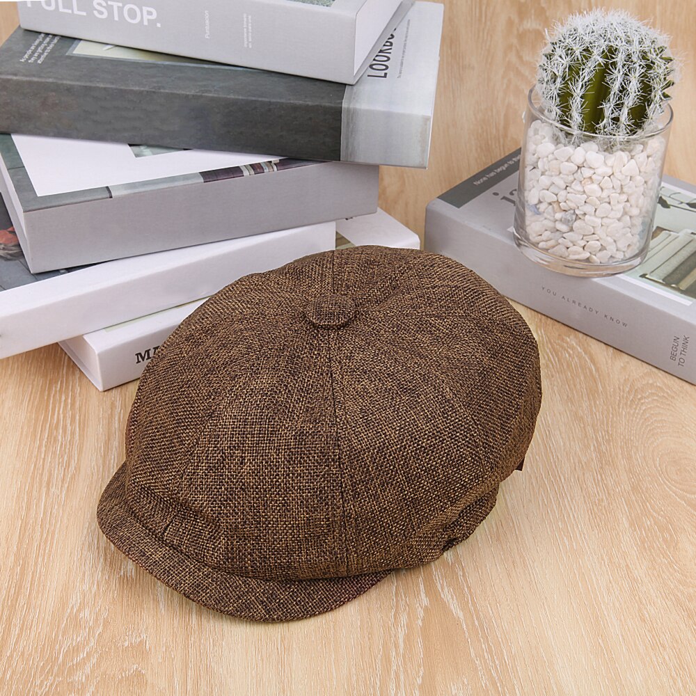Béret décontracté pour hommes, casquette unisexe, béret rétro Vintage, tendance sauvage, printemps automne été
