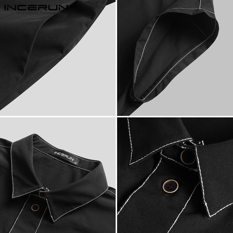 Mono sin mangas para hombre, ropa de calle firme, pantalones con botón de solapa con cinturón, monos para correr, informal para hombre,