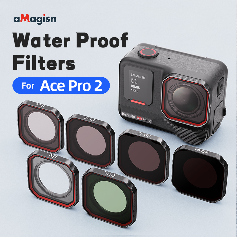 Objektivfilter für Insta 360 ACE PRO 2 MCUV CPL ND Makro Nachtpolarisator Kameraobjektive für Insta 360 Ace Pro 2 Filter Zubehör