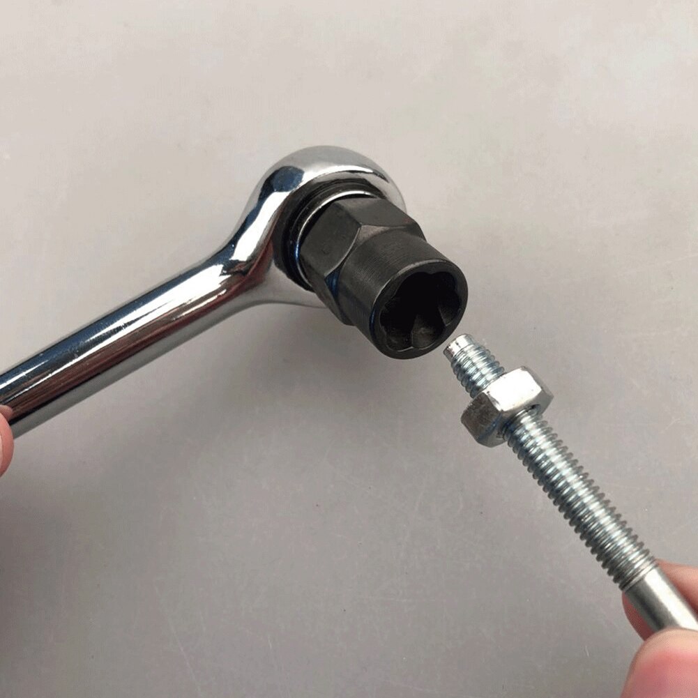 11 stk/sett skrallenøkkel stikkontakt bolt avtrekker 3/8 " skralle omformer adapter universell forlengelsesnøkkel håndverktøy reparasjonsverktøy