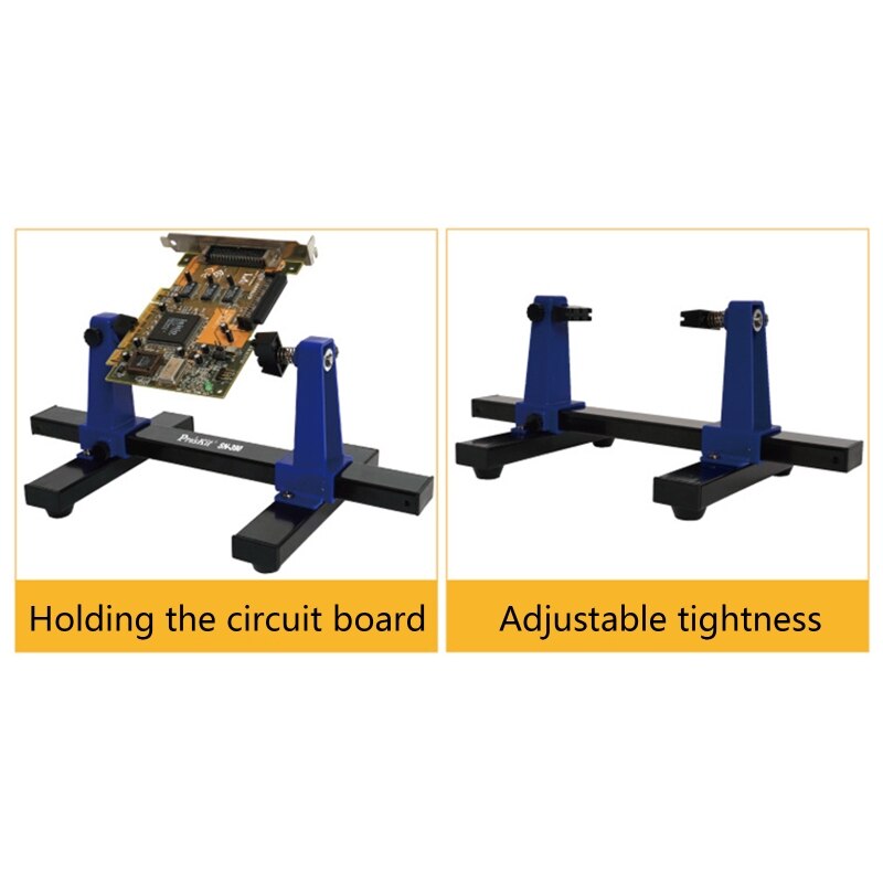 Y8AB SN-390 Verstelbare Printplaat Houder Voor Mobiele Telefoon Tv Reparatie 360 Graden Rotatie Duurzaam Te Fix