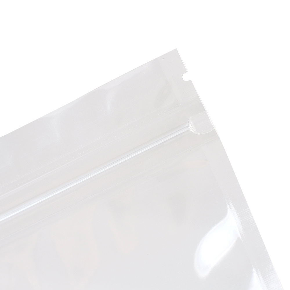 100 stuks transparante plastic zakjes met ritssluiting, herbruikbare hersluitbare plastic zakjes voor snoepjes, koekjes en gedroogd voedsel.