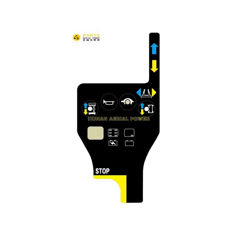 Control Box Overlay Decal