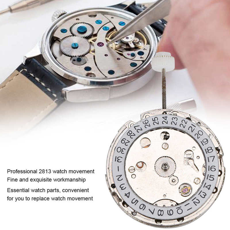 Mouvement mécanique automatique pour montre, , 2813, pièce de rechange, blanc,