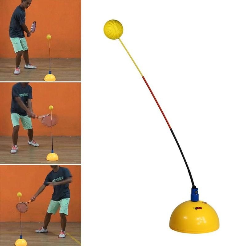 Tennis træner bærbart udstyr rebound træningsværktøj rebounder swing bold maskine tennis tilbehør