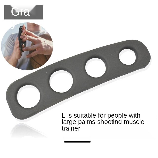 Basketball shooting trainer shooting posture brace equipment basketball suit shooting training posture hand type brace: Gray L code