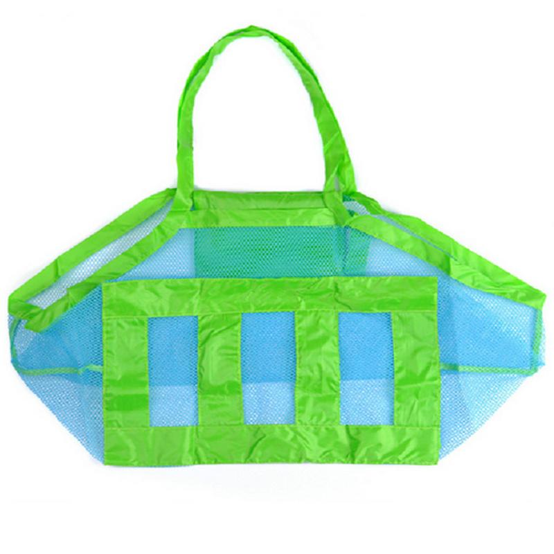Kids Zomer Strand Spelen Zand Opbergtas Opvouwbare Zandbak Kinderen Strand Spel Speelgoed Zak Sets Voor Beroepsonderwijs Party Outdoor Games: Red