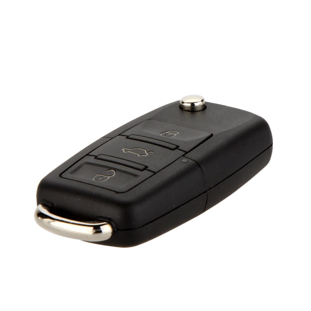 Car Styling 3 Button Replacement Car Remote Key Case Fob Shell Flip Blade for VW Jetta Polo Passat Bora Touran
