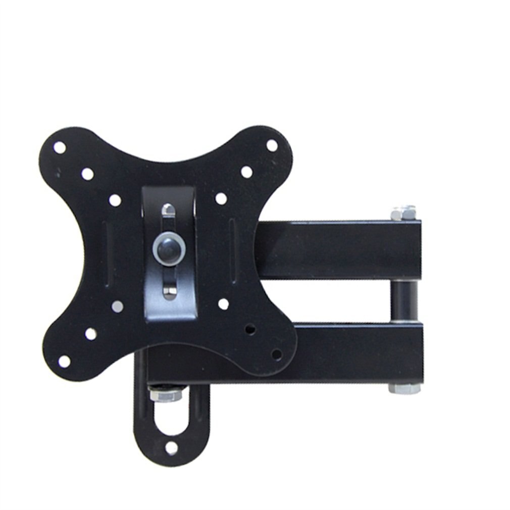 14-27 Plasma Tilt Swivel TV Wall Mount Bracket Black 15 17 18 19 20 21 Inch Exquisitely Durable